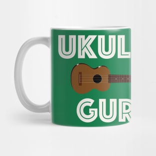 Ukulele Guru King of the Beach Hawaiian Acoustic Uke Mug